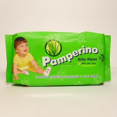 Памперино салфетки влажные для детей 50 шт.