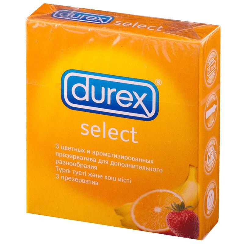 Презерватив Durex Фруити Микс (Селект) бл N3