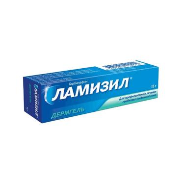 Ламизил Дермгель гель д/наруж.прим.1% туба 15г