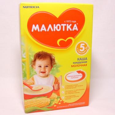 Детское питание Малютка каша мол. сух. кукурузная 220г