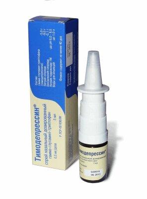 Тимодепрессин спрей 0,5 мг/доза 5 мл 1 шт