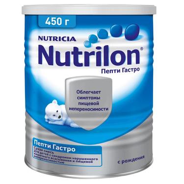 Детское питание Нутрилон Пепти Гастро заменитель молока с рожд. 450г