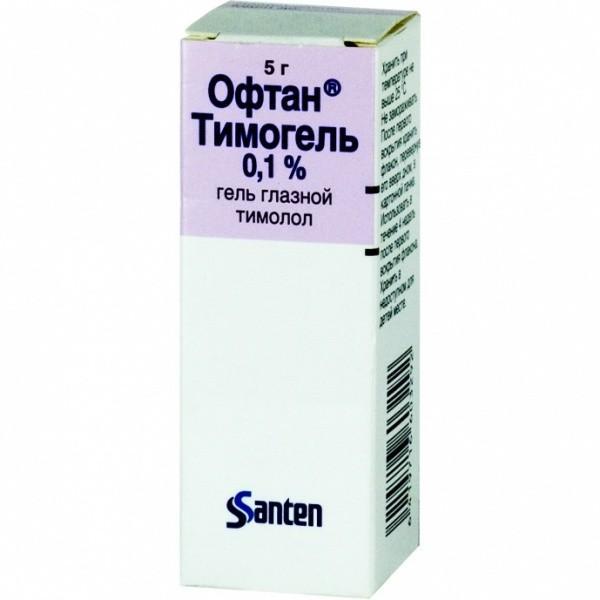 Офтан Тимогель гель глазн 0.1% фл-капел 5 г N1