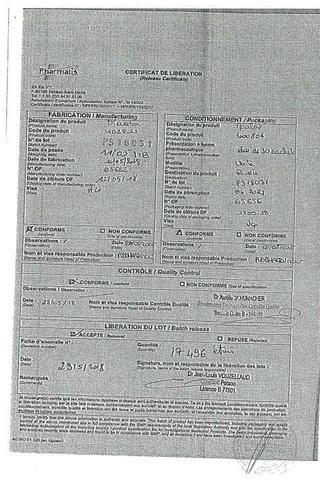 Сертификат Маалокс суспензия для приема 15 мл 30 шт