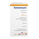 Хемомицин 500 мг лиофилизат для приготовления раствора для инфузий