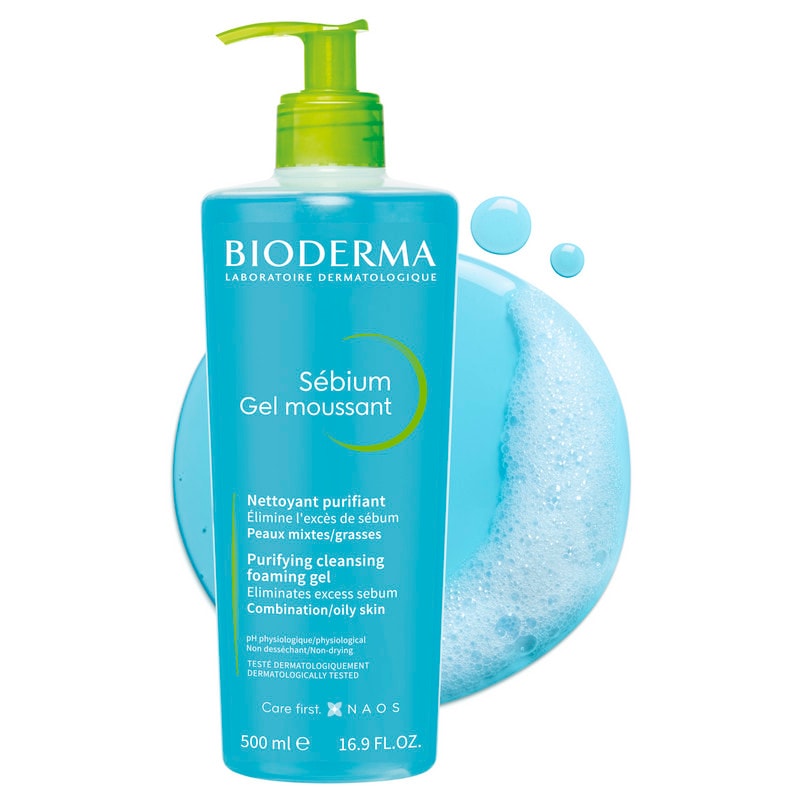 Bioderma Sebium Гель для умывания для жирной и проблемной кожи 500 мл