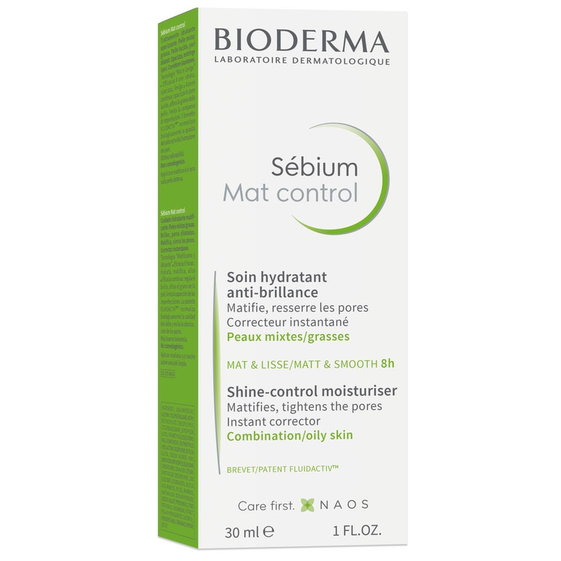 Bioderma Sebium Mat Control Крем матирующий для жирной и комбинированной кожи 30 мл