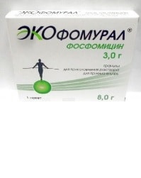 Экофомурал 3 г гранулы для приготовления раствора для приема внутрь пакетик 8 г