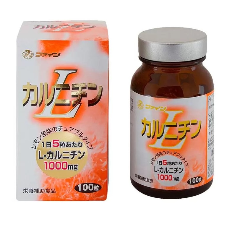 Fine Japan Л-Карнитин с витамином В2 таблетки 150 шт