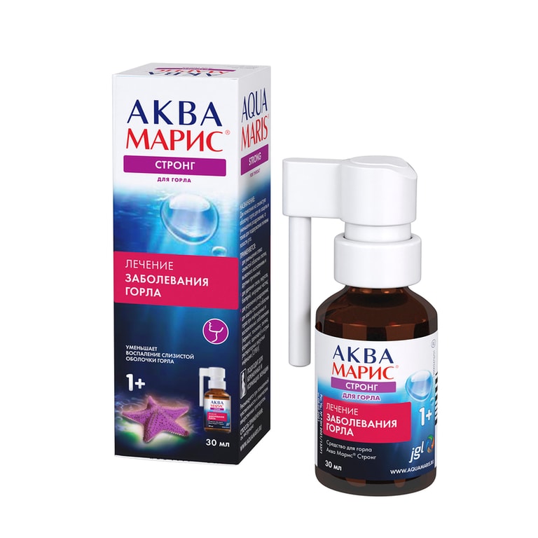 Аква Марис стронг спрей 30 мл 1 шт