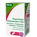 Индапамид/Периндоприл-Тева таблетки 0,625 мг+2,5 мг 30 шт