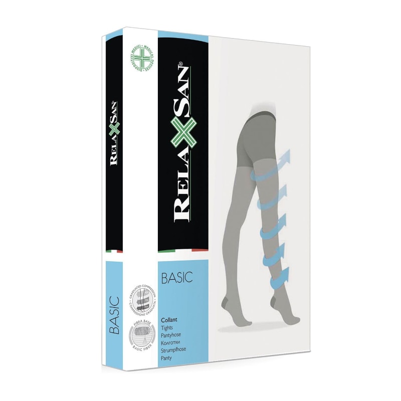Relaxsan Basic Колготки компрессионные Collant профилактические 70 den размер 4 Телесные