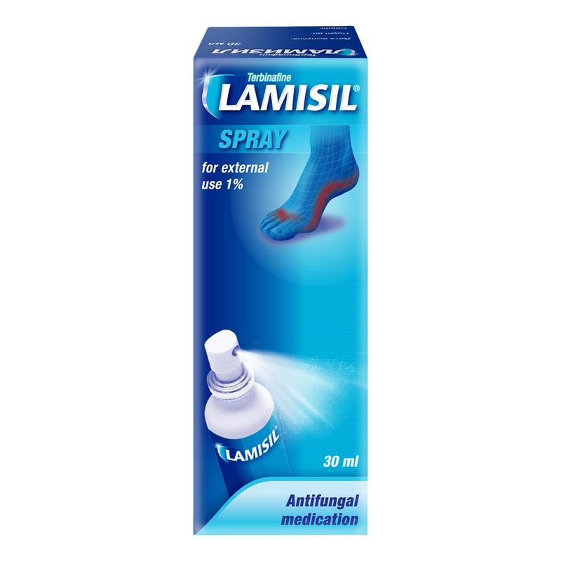 Ламизил спрей 1 % фл. с расп. 30 мл.