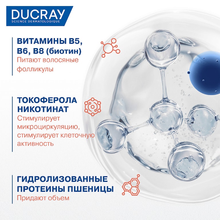 Ducray Anaphase+ Кондиционер для ослабленных выпадающих волос 200 мл