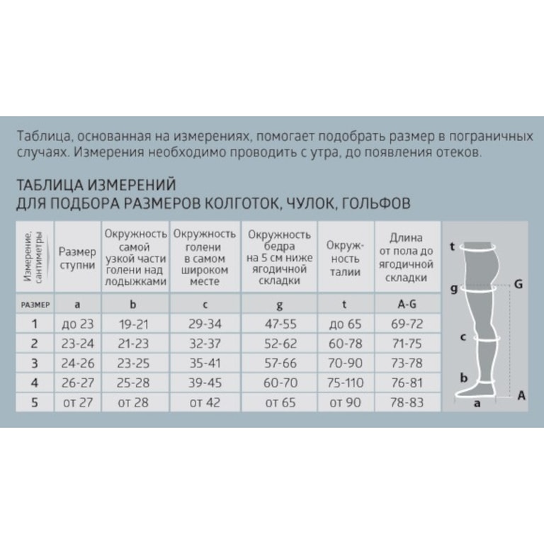 B.Well Pro Чулки компрессионные JW-212 1 класс компрессии размер 2 Черные