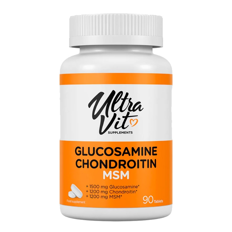 VPLab UltraVit Глюкозамин Хондроитин МСМ таблетки 90 шт