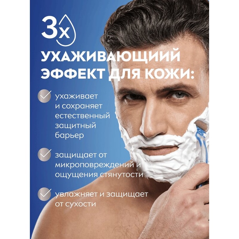 Nivea Men Пена для бритья увлажняющая для нормальной кожи 200 мл