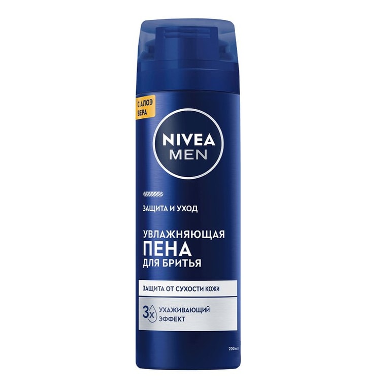 Nivea Men Пена для бритья увлажняющая для нормальной кожи 200 мл