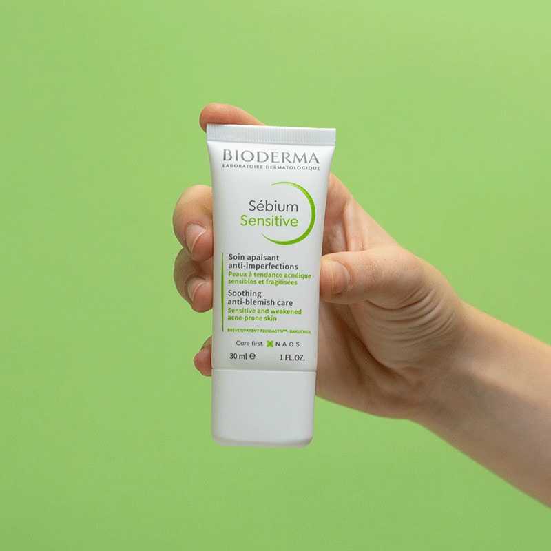 Bioderma Sebium Sensitive Крем увлажняющий успокаивающий для проблемной кожи 30 мл