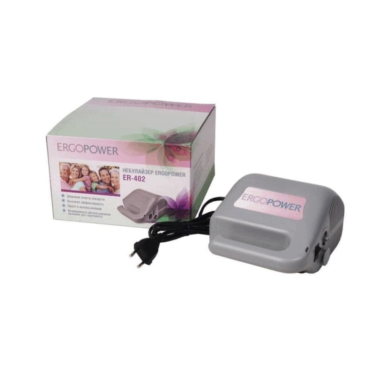 ErgoPower Ингалятор компрессорный ER-402 Серый