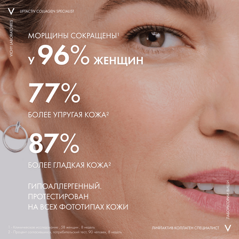 Vichy Liftactiv Collagen Specialist Крем дневной с пептидами 50 мл