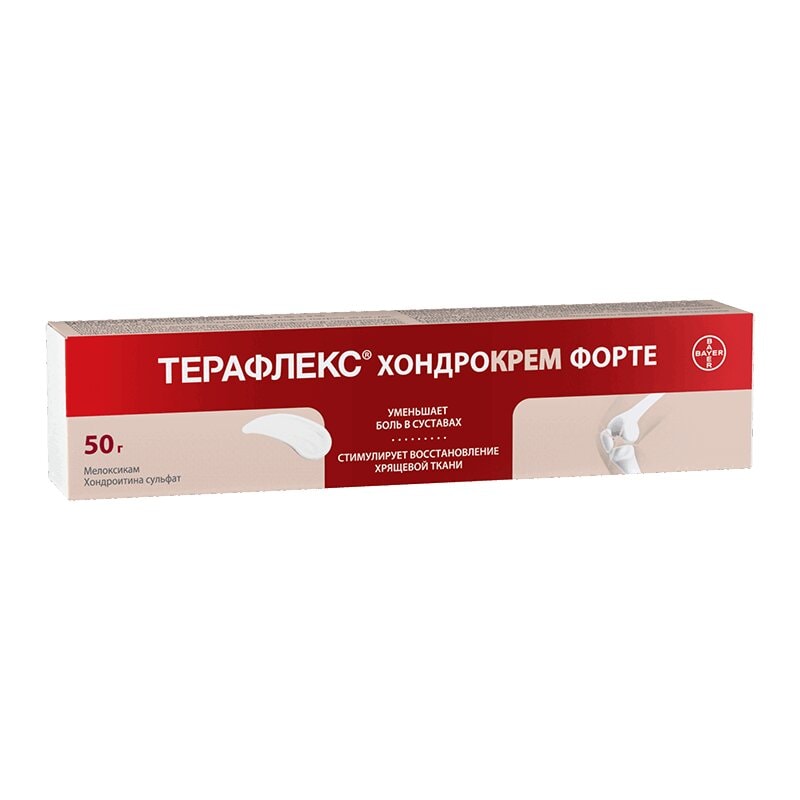 Терафлекс Хондрокрем Форте крем для наружного применения 50 г