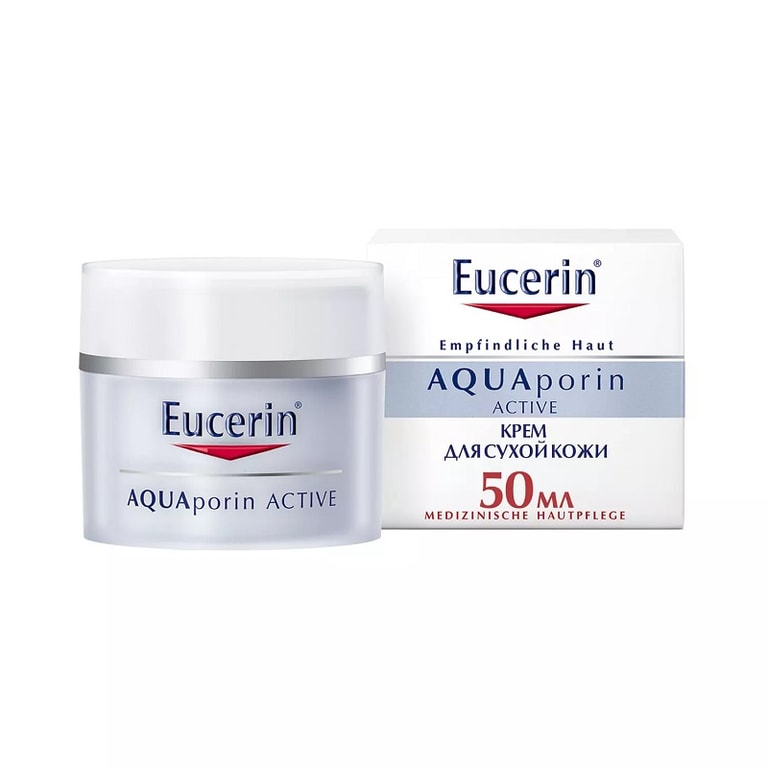 Eucerin АКВАпорин Актив Крем интенсивно-увлажняющий для сухой чувствительной кожи банка 50 мл
