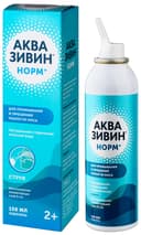 Аквазивин Норм 0,9% аэрозоль для промывания носа Струя 125 мл