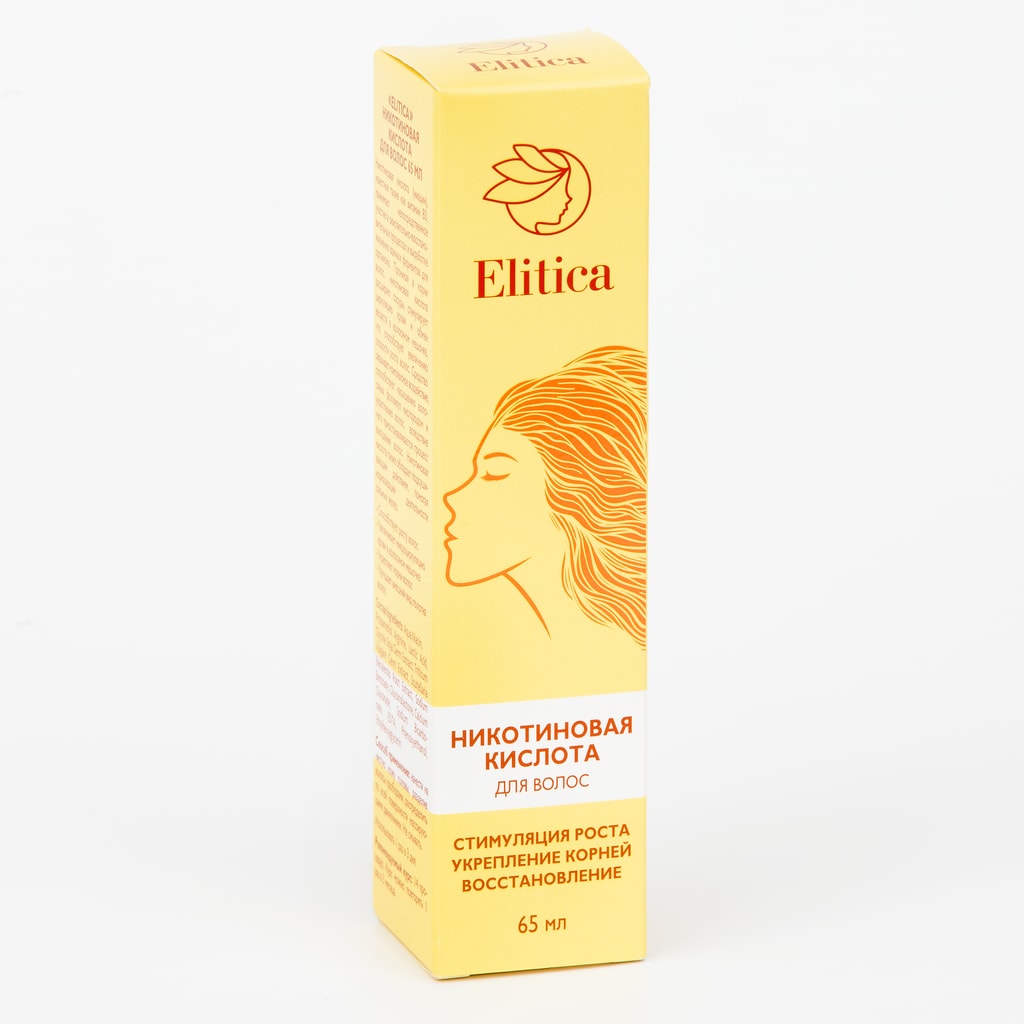Elitica Никотиновая кислота для волос 65 мл