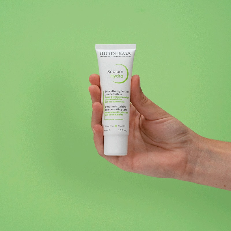 Bioderma Sebium Hydra Крем увлажняющий для пересушенной кожи с воспалениями 40 мл