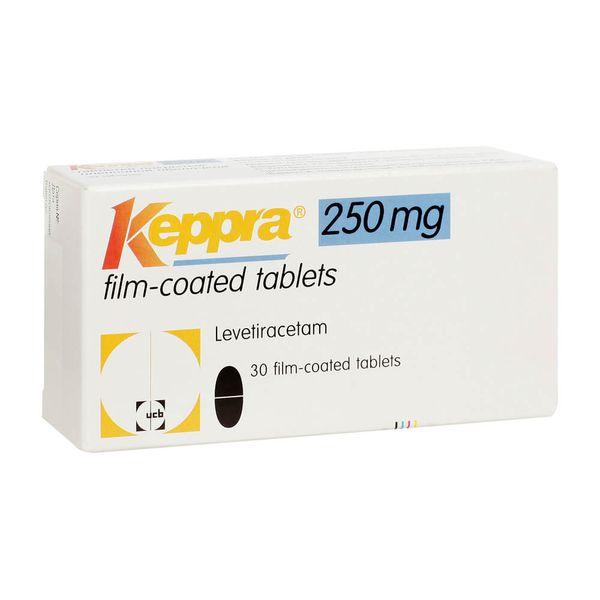 Кеппра таблетки 250 мг 30 шт