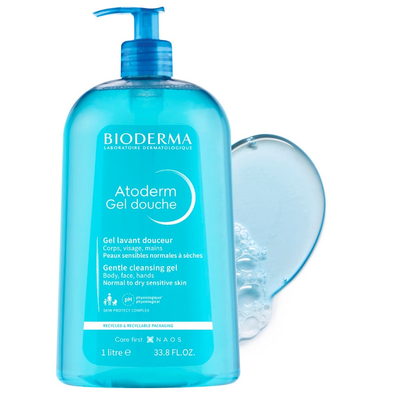 Bioderma Atoderm Гель для душа очищающий для сухой и нормальной кожи 1000 мл