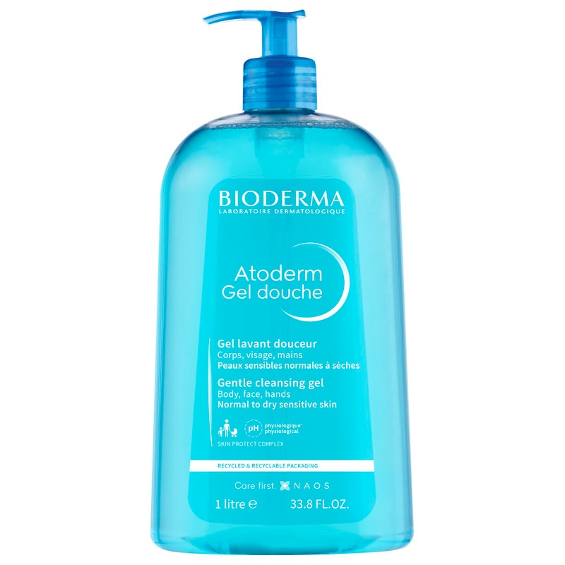 Bioderma Atoderm Гель для душа очищающий для сухой и нормальной кожи 1000 мл