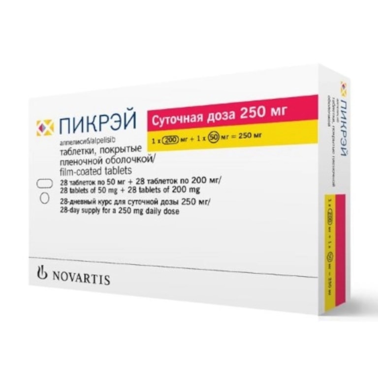 Пикрэй набор 50 мг таблетки 28 шт + 200 мг таблетки 28 шт