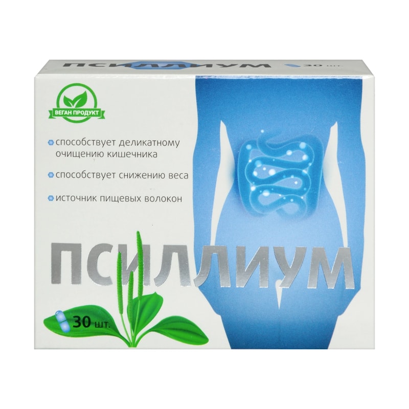Vitamir Псиллиум капсулы 30 шт