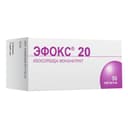 Эфокс 20 20 мг таблетки 50 шт