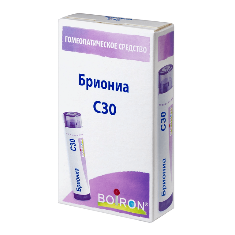 Бриониа С30 гранулы гомеопатические 4 г