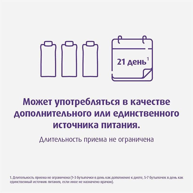 Нутридринк лечебное диетическое высококалорийное питание Клубника 200 мл