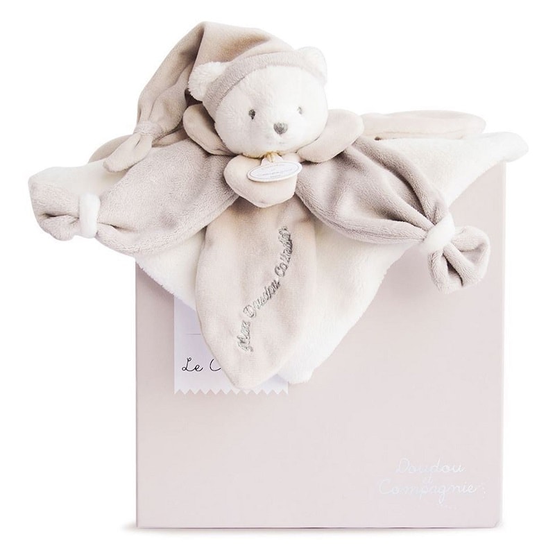 Doudou et Compagnie Комфортер коллекционный Мишка бежевый