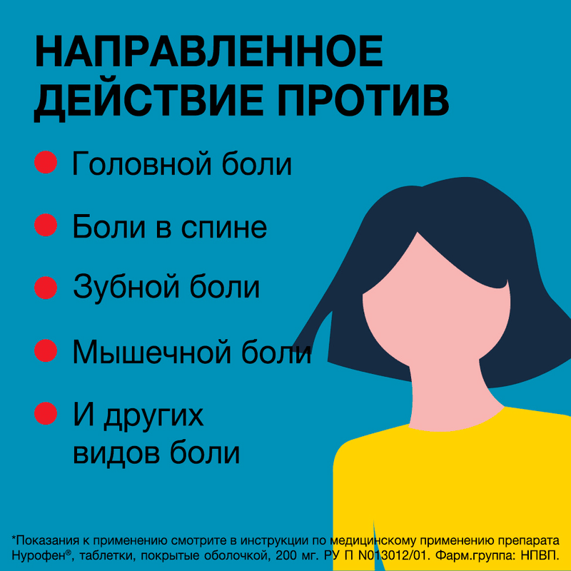 Нурофен 200 мг таблетки 30 шт