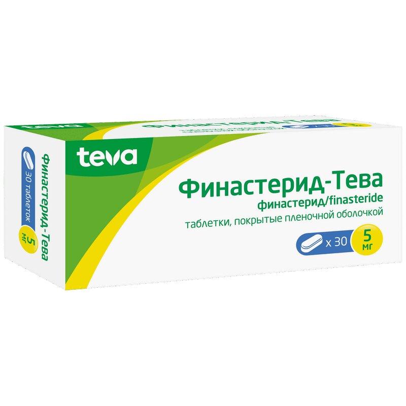 Финастерид-Тева таблетки 5 мг 30 шт