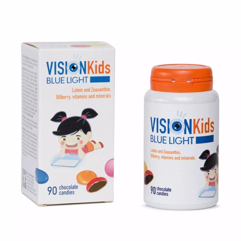 Vision Kids Blue Light конфеты шоколадные 90 шт