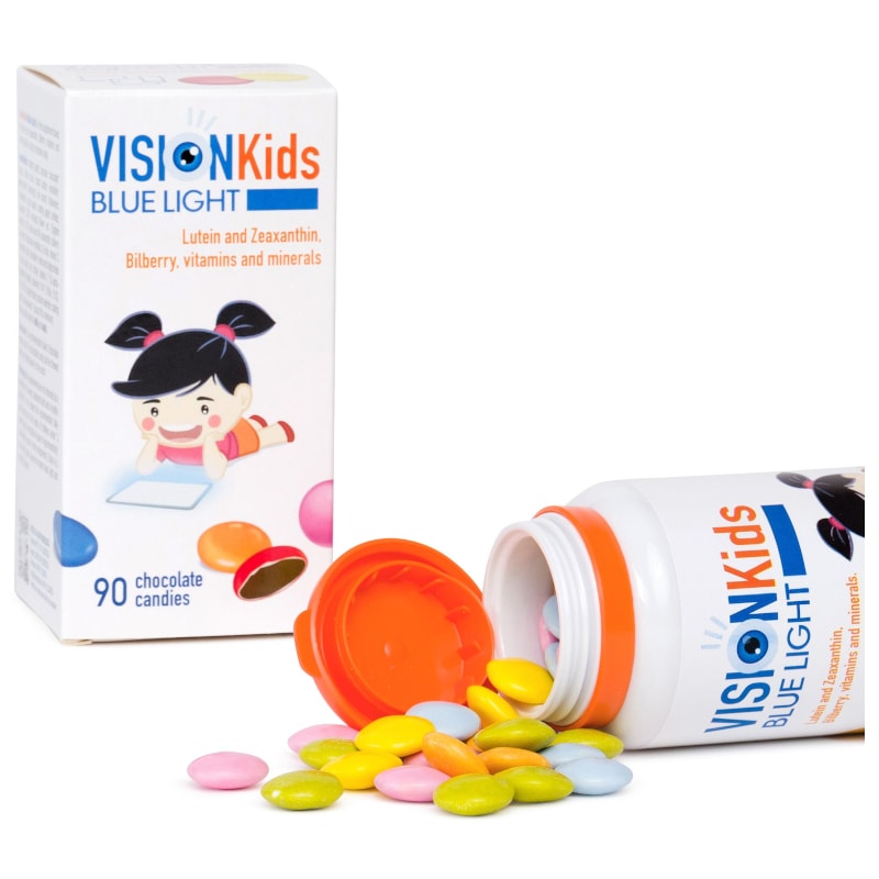 Vision Kids Blue Light конфеты шоколадные 90 шт
