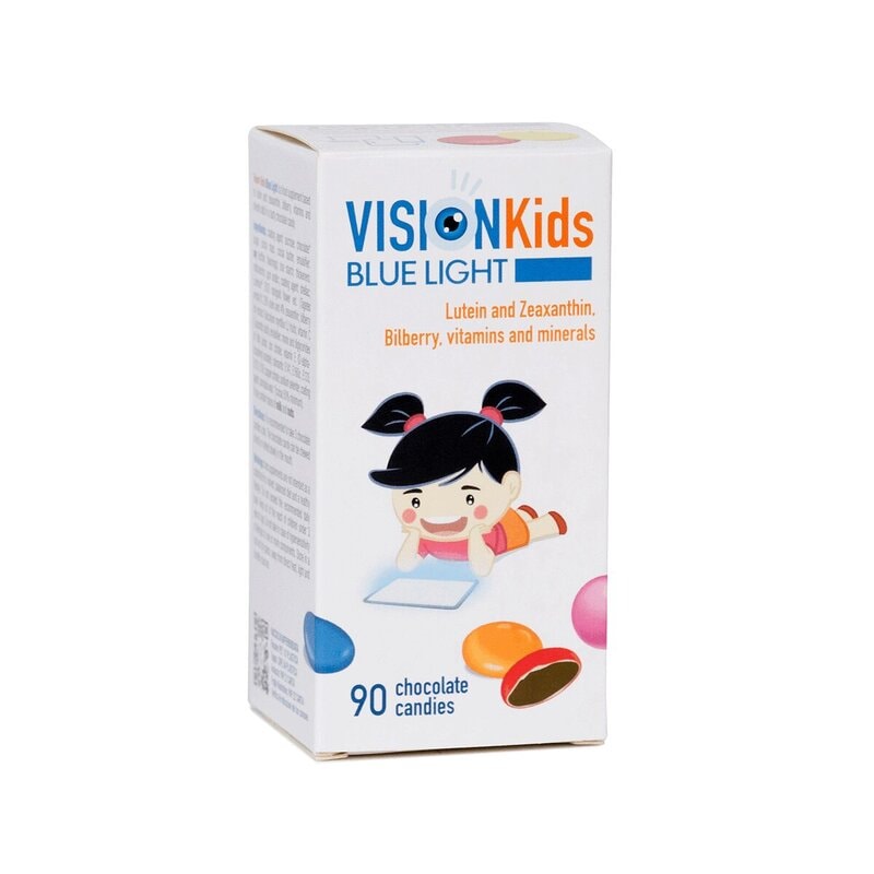 Vision Kids Blue Light конфеты шоколадные 90 шт