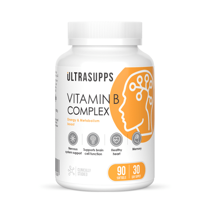 Ultrasupps Витамин В Комплекс капсулы 90 шт