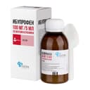 Ибупрофен 100 мг/5 мл суспензия для приема внутрь Для детей Клубника 100 мл