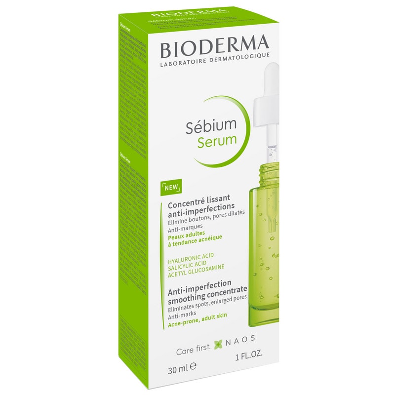 Bioderma Sebium Serum Сыворотка против несовершенств постакне и морщин 30 мл