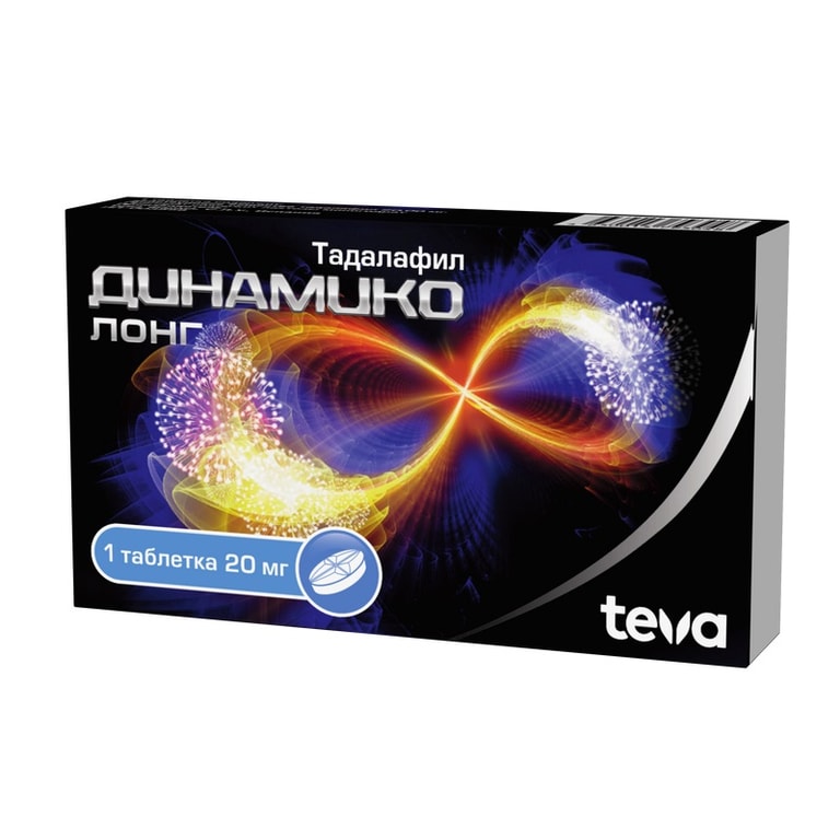Динамико Лонг 20 мг таблетки 1 шт