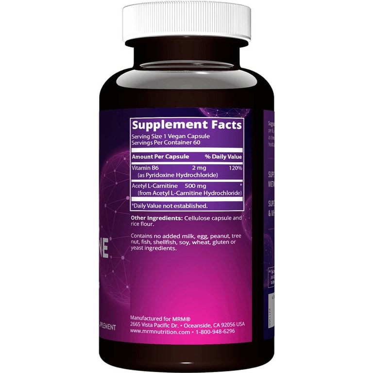 MRM Nutrition Ацетил L-Карнитин капсулы 60 шт
