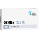 Фенибут 250 мг таблетки 20 шт